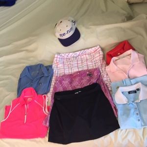 Ladies golf clothing lot small / xsmall